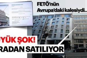 FETÖ'nün Belçika'daki merkez binası icradan satılık