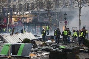 Paris'teki gösteriye ilişkin 101 kişi gözaltına alındı