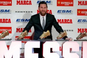 Messi 'Altın Ayakkabı' ödülünü aldı