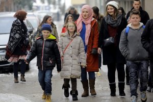 UID burslusu çocuklar başkent Saraybosna'yı gezdi 