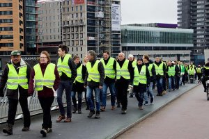 Hollanda'da 'sarı yeleklilerden' dokuzuncu eylem