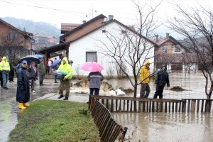 Bosna Hersek'te sel