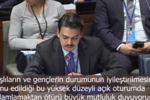 YTB Başkanı Abdullah Eren BM Sosyal Kalkınma Komisyonu’nunda Konuştu