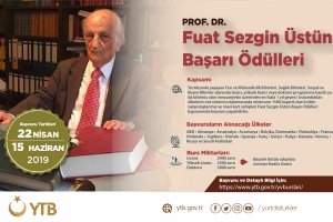 Yurtdışı Vatandaşlar Fuat Sezgin Üstün Başarı Ödülleri Programı     