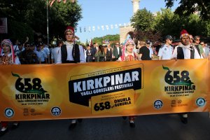 658. Tarihi Kırkpınar Yağlı Güreşleri Festivali başladı