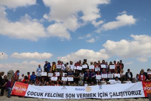 Adıyaman'ın Kahta ilçesine gelen engelliler, Nemrut Dağı'na çıktı