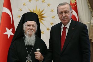 Fener Rum Patriği Bartholomeos'tan Cumhurbaşkanı Erdoğan'a Sümela teşekkürü