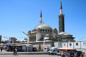 Taksim Camii'nin yüzde 65'i tamamlandı