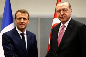 Cumhurbaşkanı Erdoğan Fransa Cumhurbaşkanı Macron ile telefonda görüştü