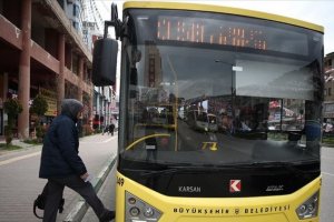 Bursa'da sağlık çalışanları toplu taşıma araçları ücretsiz