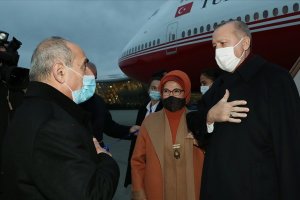 Cumhurbaşkanı Erdoğan Azerbaycan'da