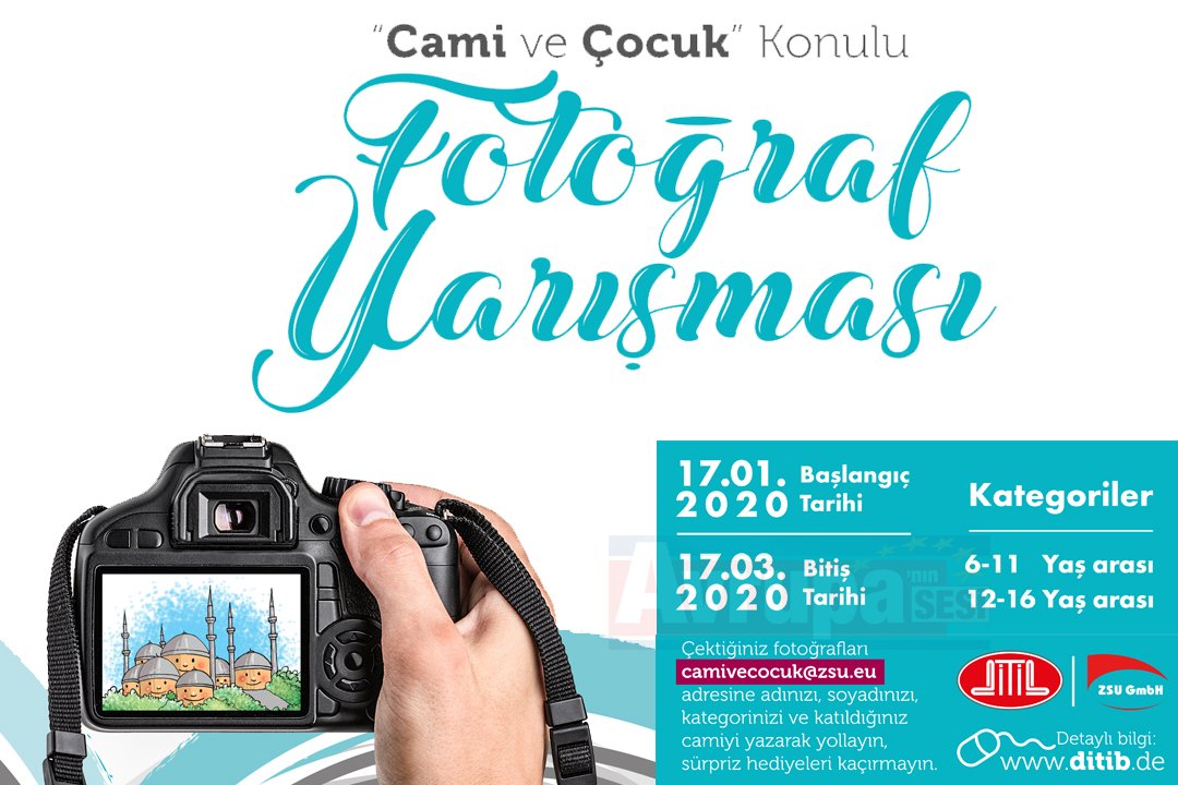 DİTİB’den “Cami ve Çocuk” konulu fotoğraf yarışması 