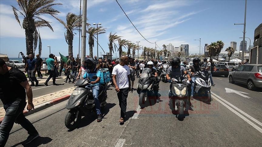 İsrail, Filistin kenti Yafa’da Müslüman mezarlığını yıkması protesto edildi