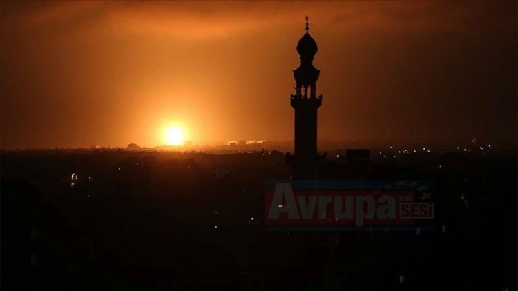 İsrail, Gazze'ye hava saldırısı düzenledi