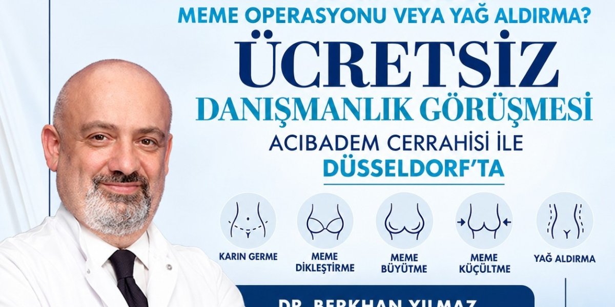 Plastik cerrah Dr. Yılmaz Düsseldorf'ta ücretsiz danışmanlık hizmeti sunacak