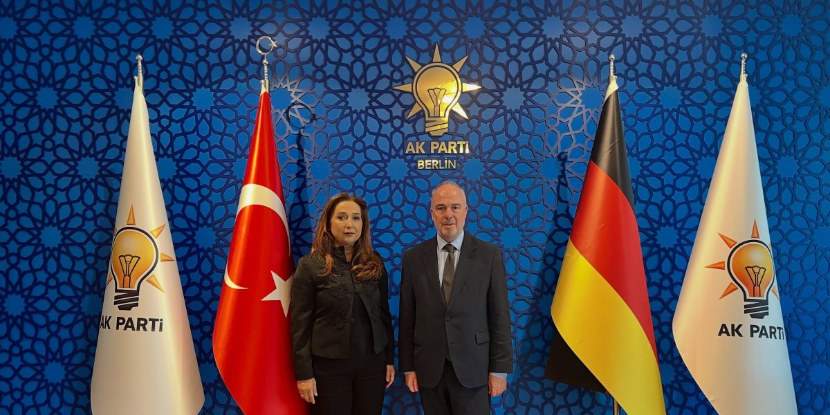 Konrad Adenauer Vakfı Direktörü AK Parti Berlin Temsilciliğinde