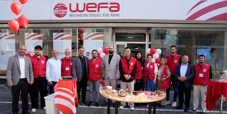 WEFA Köln'de insani yardım projelerini tanıttı