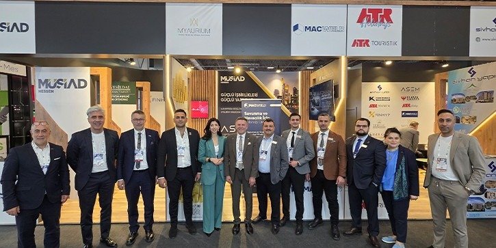 MÜSİAD Hessen, fuarda 10 üyesini küresel ticaret platformunda tanıttı