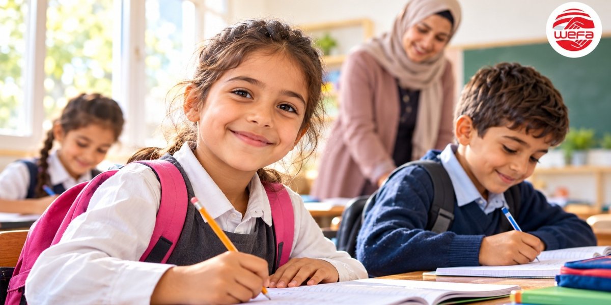 WEFA'nın yetim sponsorluk projesi: Aylık 35 euro ile bir çocuğun geleceğine yatırım yapın