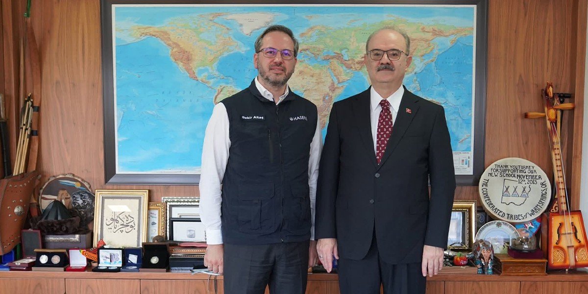 HASENE Başkanı Altaş, Bakanlık'ta Çam'ı ziyaret etti